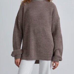 NWT William Rast Soft Mauve Knitwear Sweater Size M